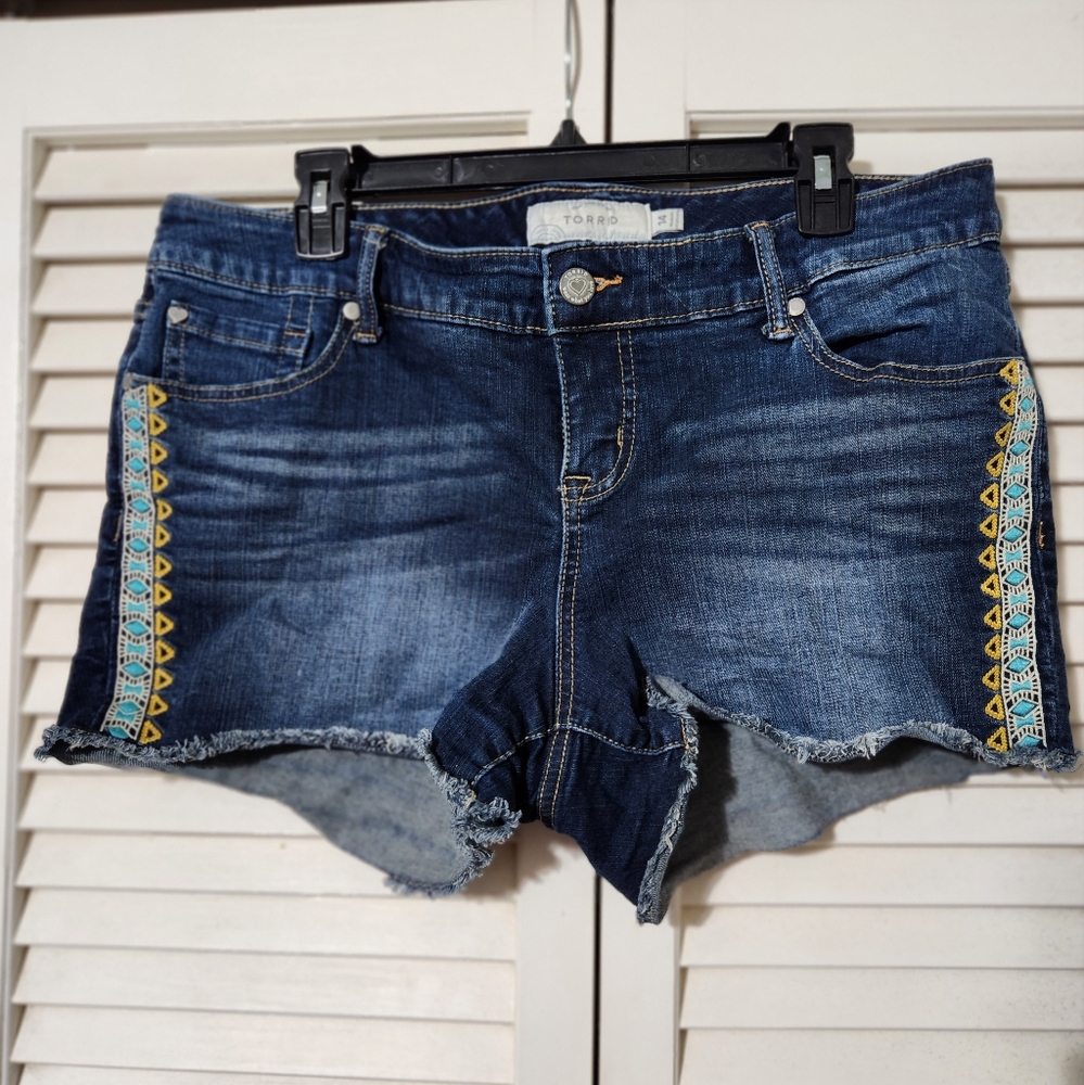 Torrid Jean Shorts